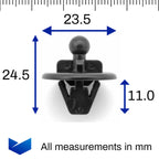 Parcel Shelf Hanger Clip - image 2