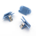 Spring Fit Interior Trim Panel Clip, Blue