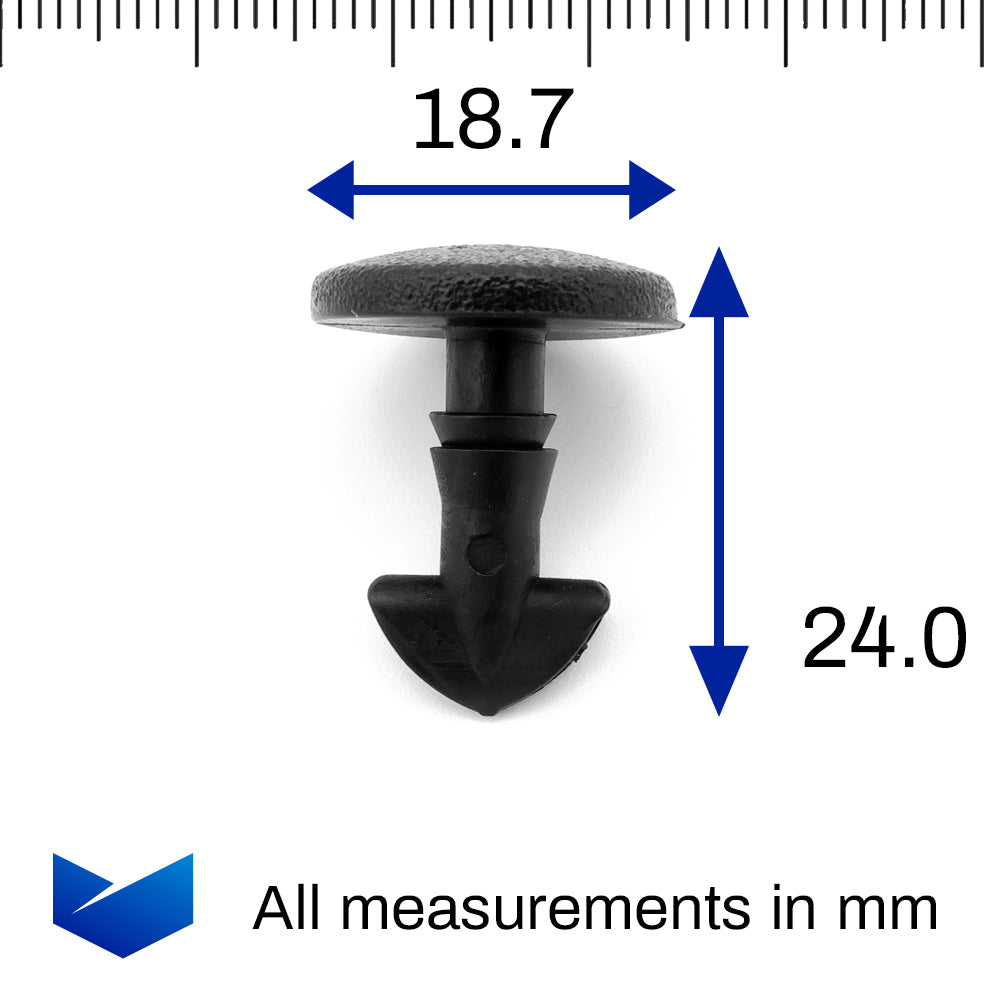 Twist Lock Bolt, Black - image 2
