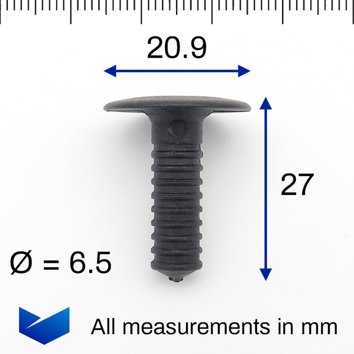 Fir Tree Clip, Black - image 2