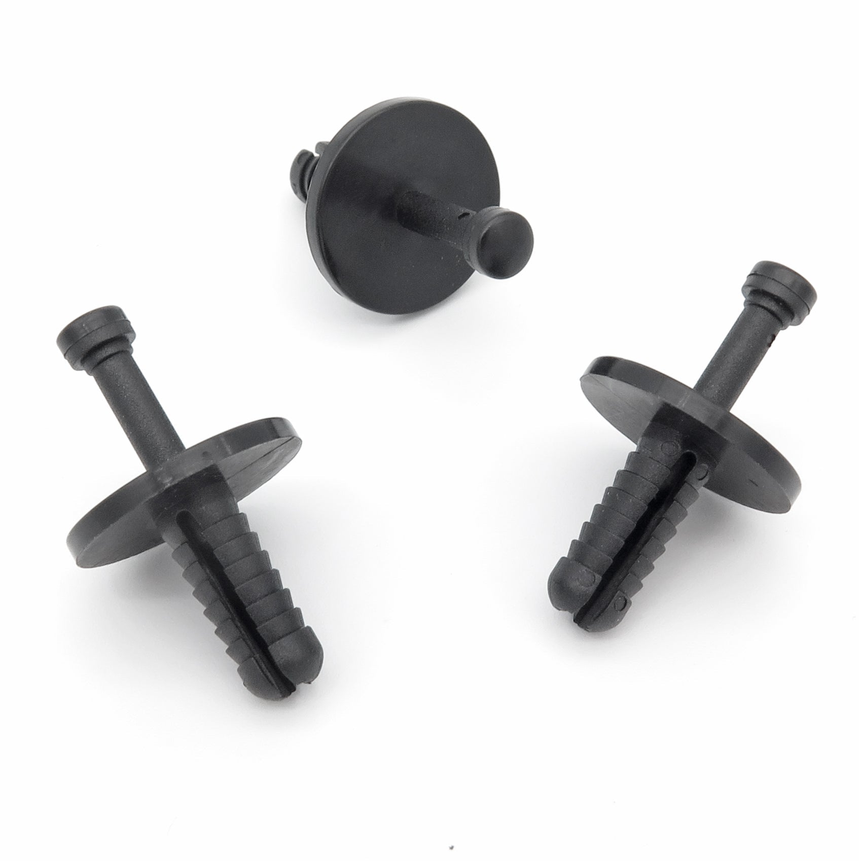 Push Fit Plastic Rivet, Black