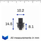 Weatherstrip Clip