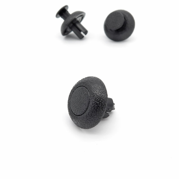 7mm Push Fit Plastic Rivet, Black - image 3