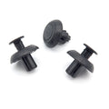 7mm Push Fit Plastic Rivet, Black