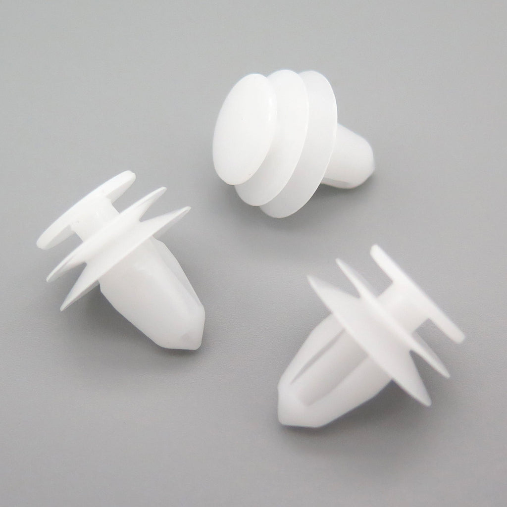 Interior Trim Panel Clips, White
