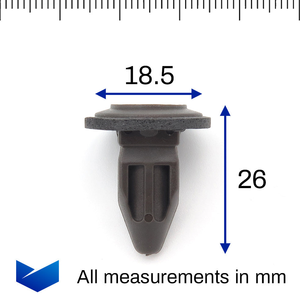 Screw Grommet, Grey - image 2