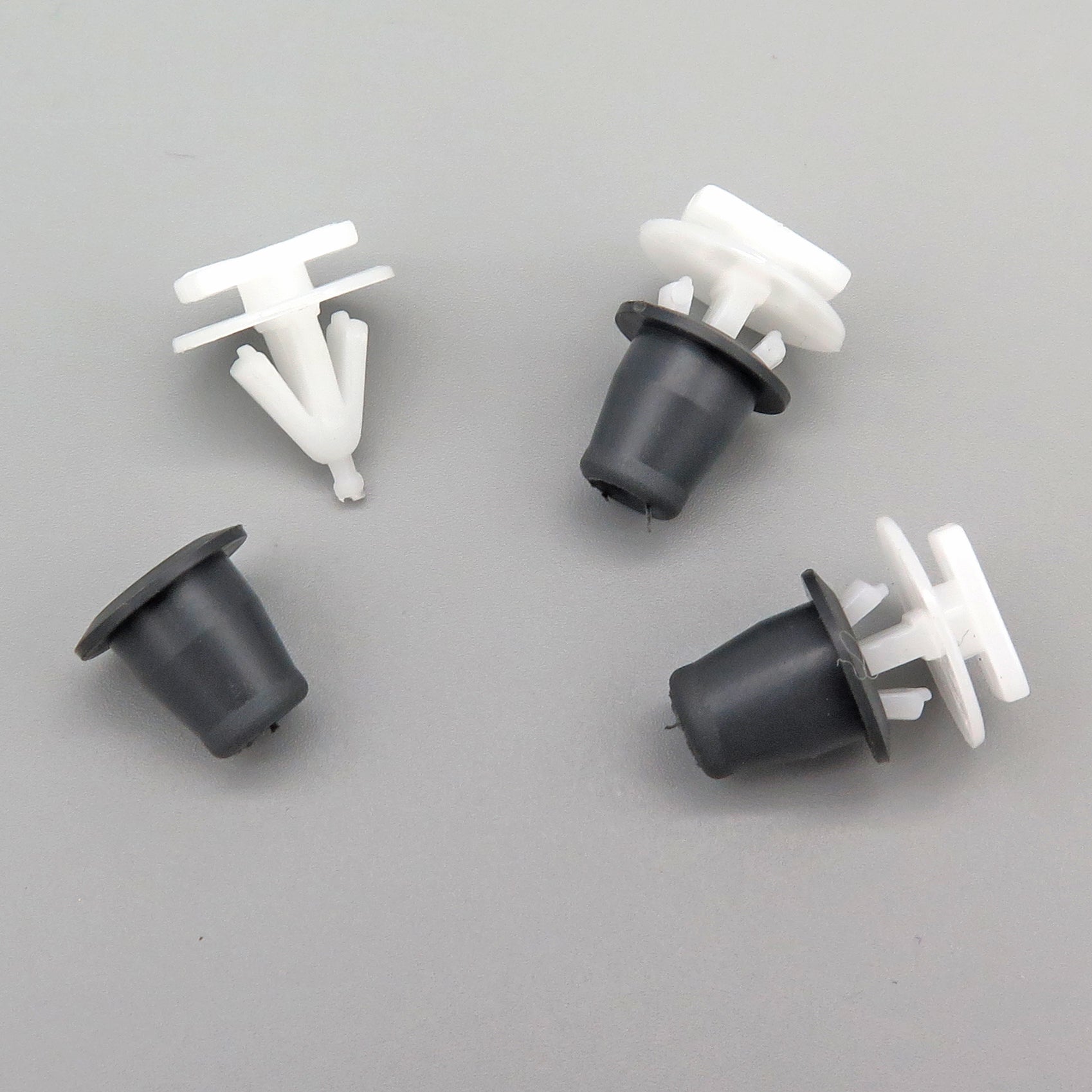 Trim Moulding Clip, 2-piece with Grommet - image 3