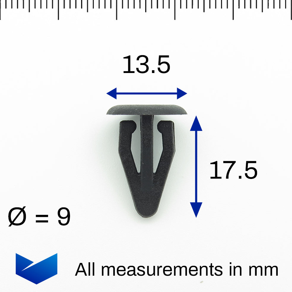 Button Clip, Black - image 2