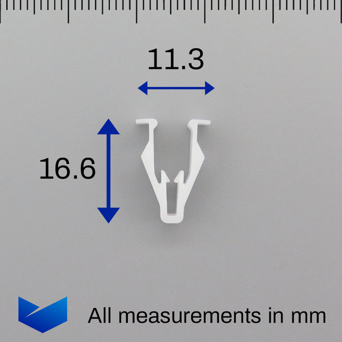 Trim Panel Snap Fit Clip - image 2