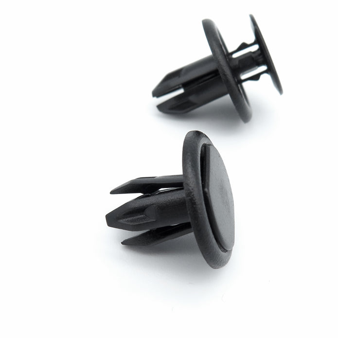 Push Fit Plastic Rivet, Black - image 3