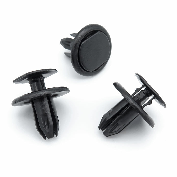 Push Fit Plastic Rivet, Black
