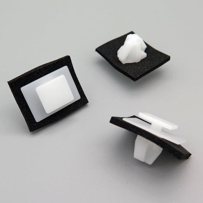 Trim Moulding Clip, White