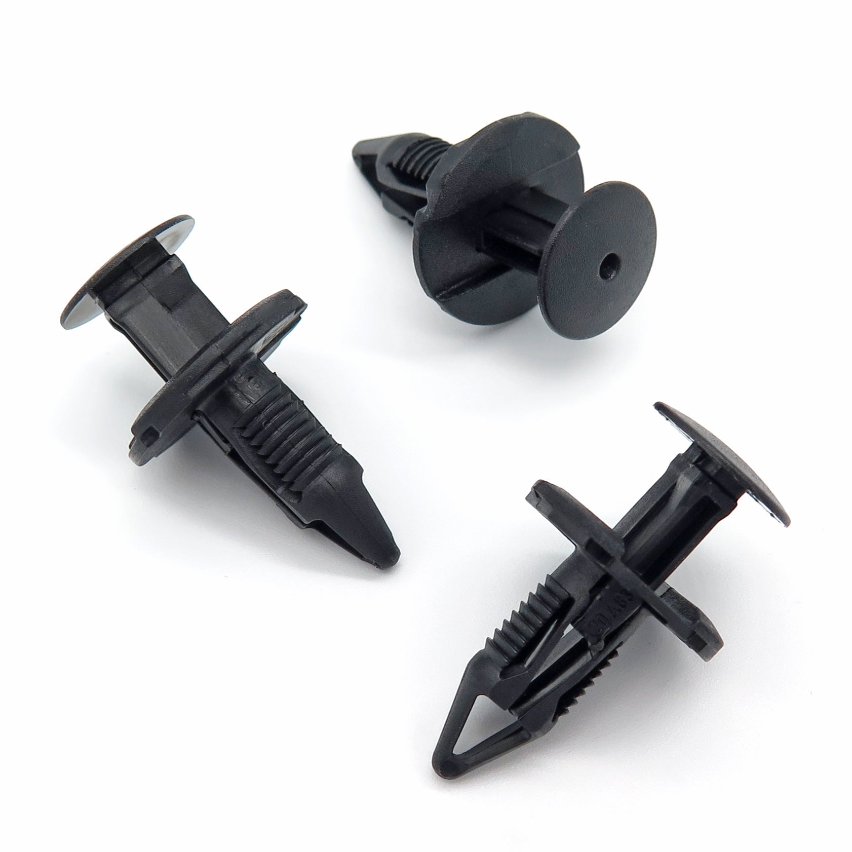 Push Fit Plastic Rivet, Black