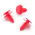 Fir Tree Moulding Clip, Red