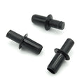 6mm Push Pin Expanding Plastic Rivet, Black