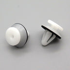 Trim Moulding Clip, White with Washer - image 3