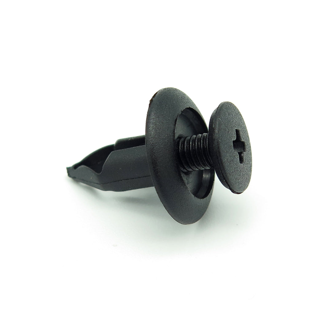 6mm Screw Fit Plastic Rivet, Black - image 3