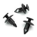 6mm Screw Fit Plastic Rivet, Black