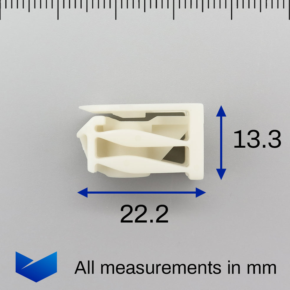 Screw Lock Nut, White - image 2