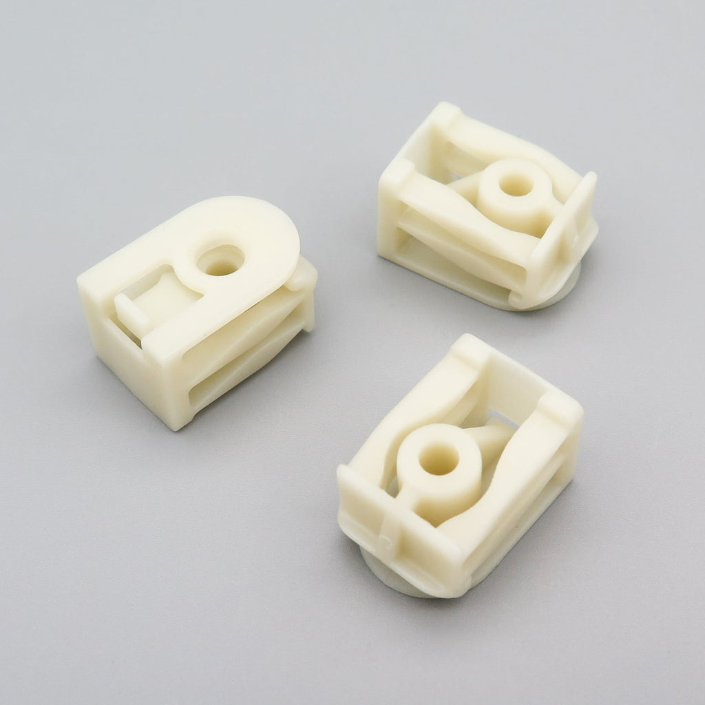 Screw Lock Nut, White