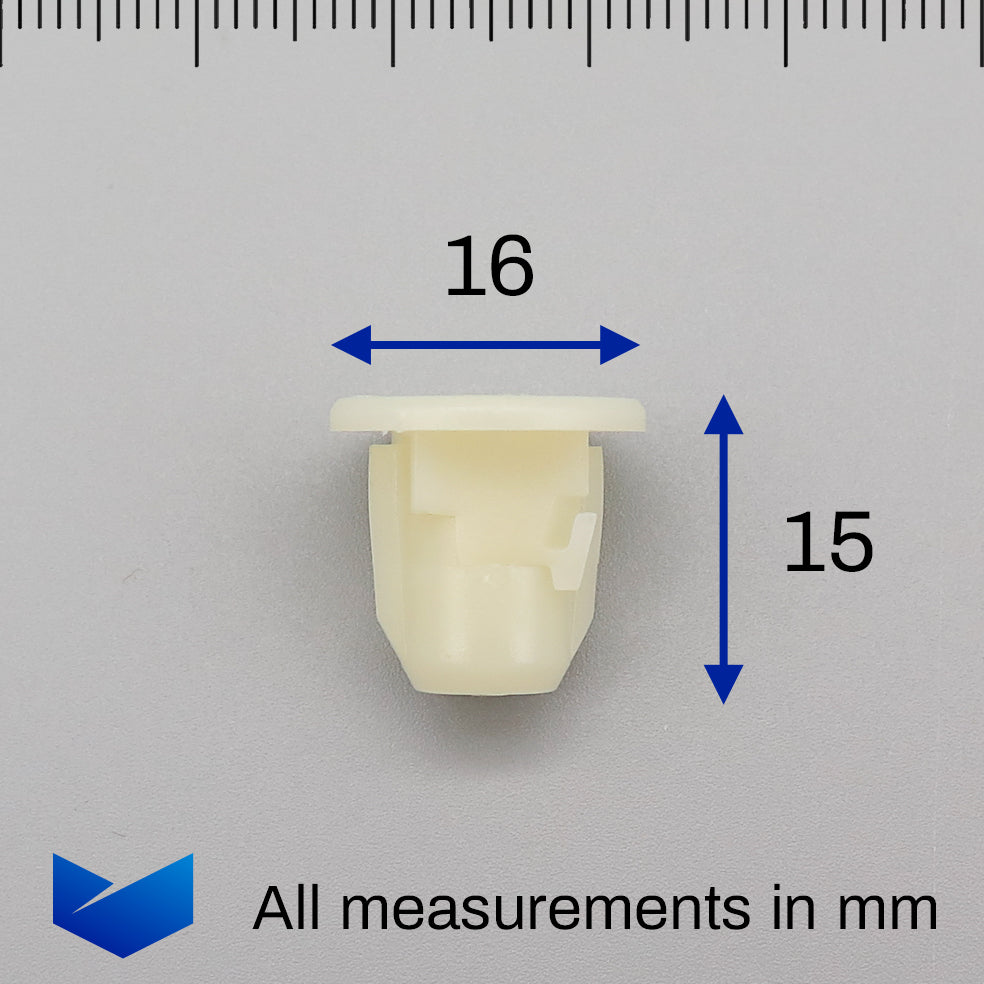 Trim Grommet, White - image 2