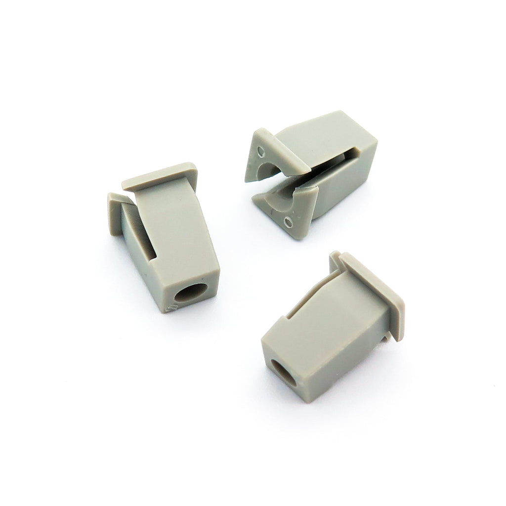 Screw Grommet / Locknut, Grey
