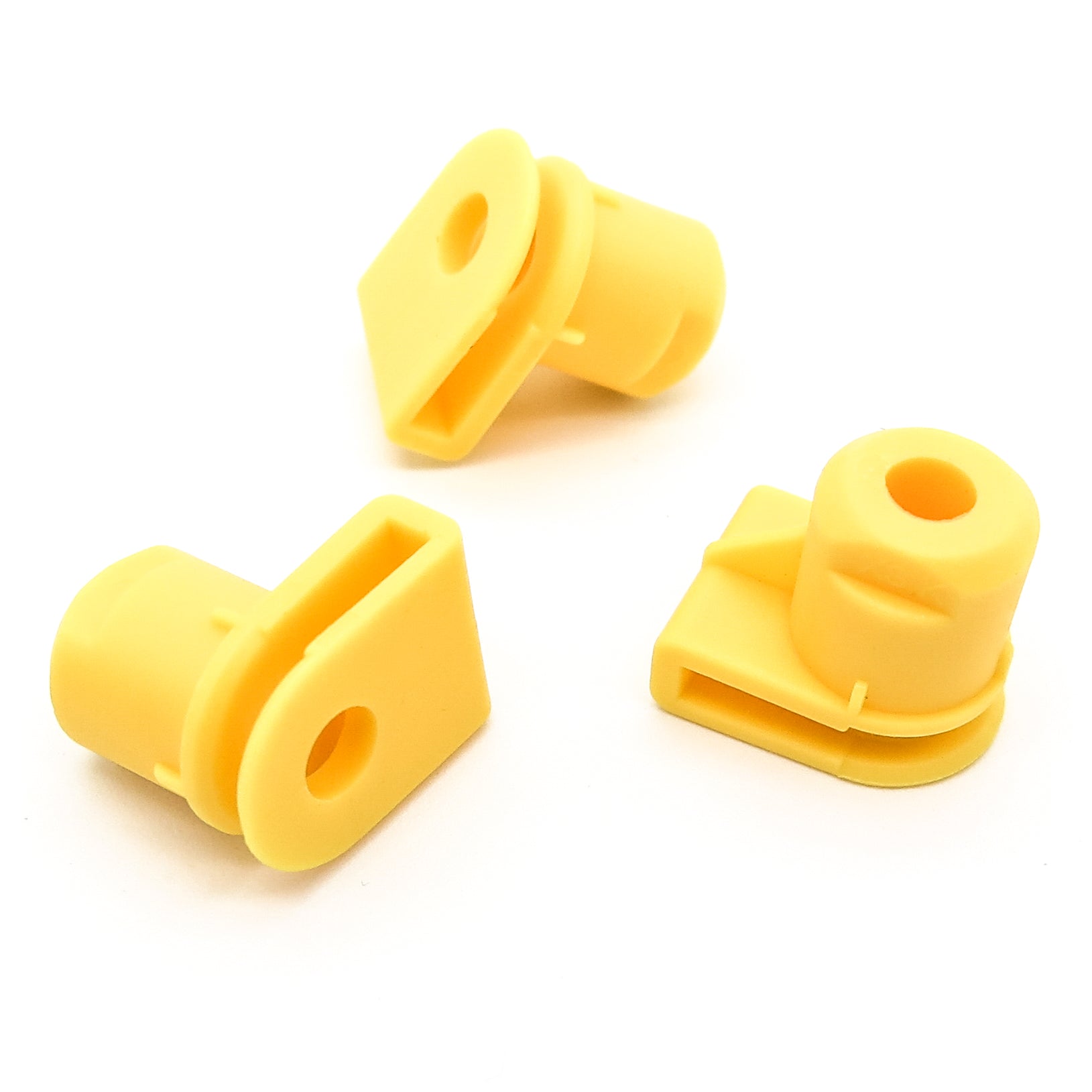 Screw Grommet, P-Shaped, Yellow