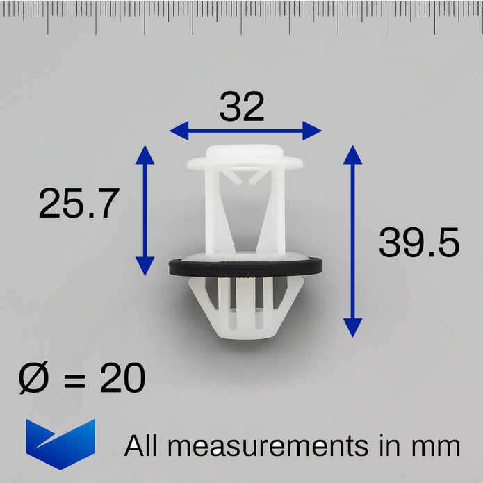 Side Skirt Mounting Clip - image 2