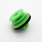 Trim Panel Retainer Clip, Green with Washer - image 3