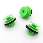 Trim Panel Retainer Clip, Green with Washer