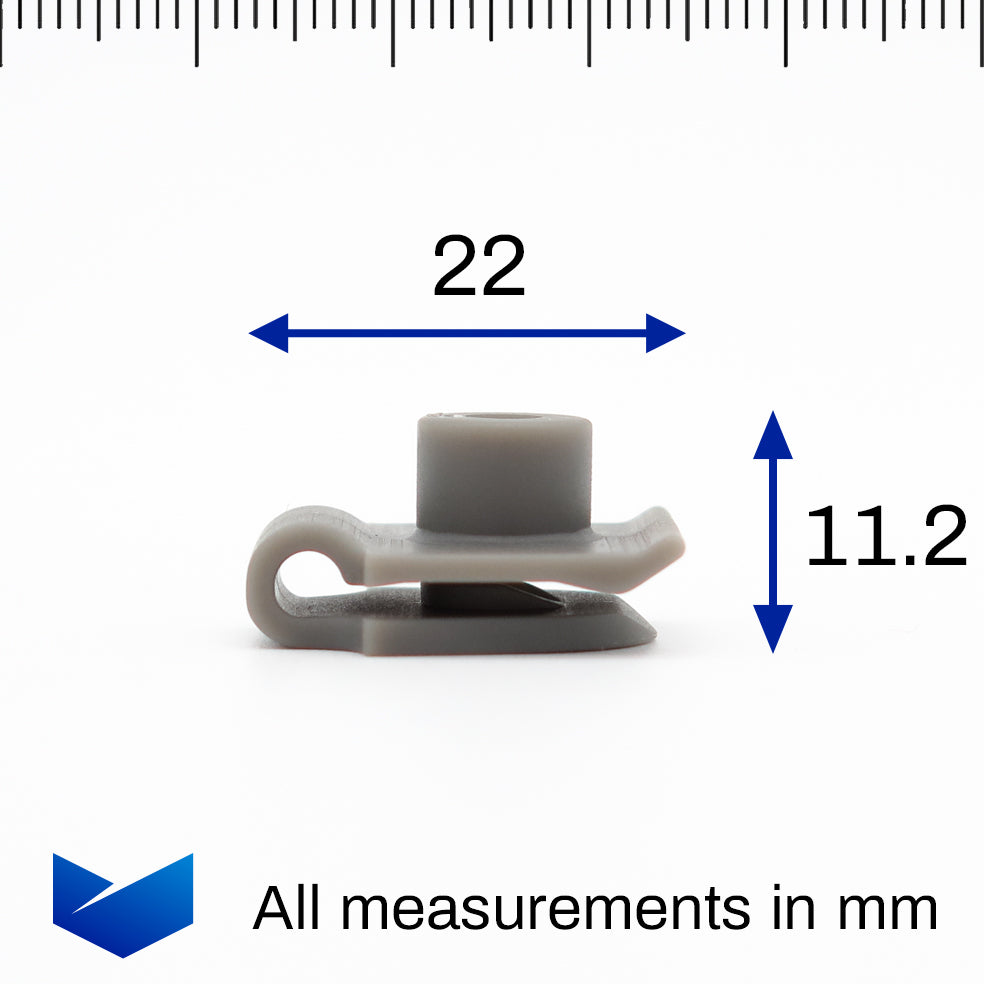 Mounting Clip, Grey - image 2