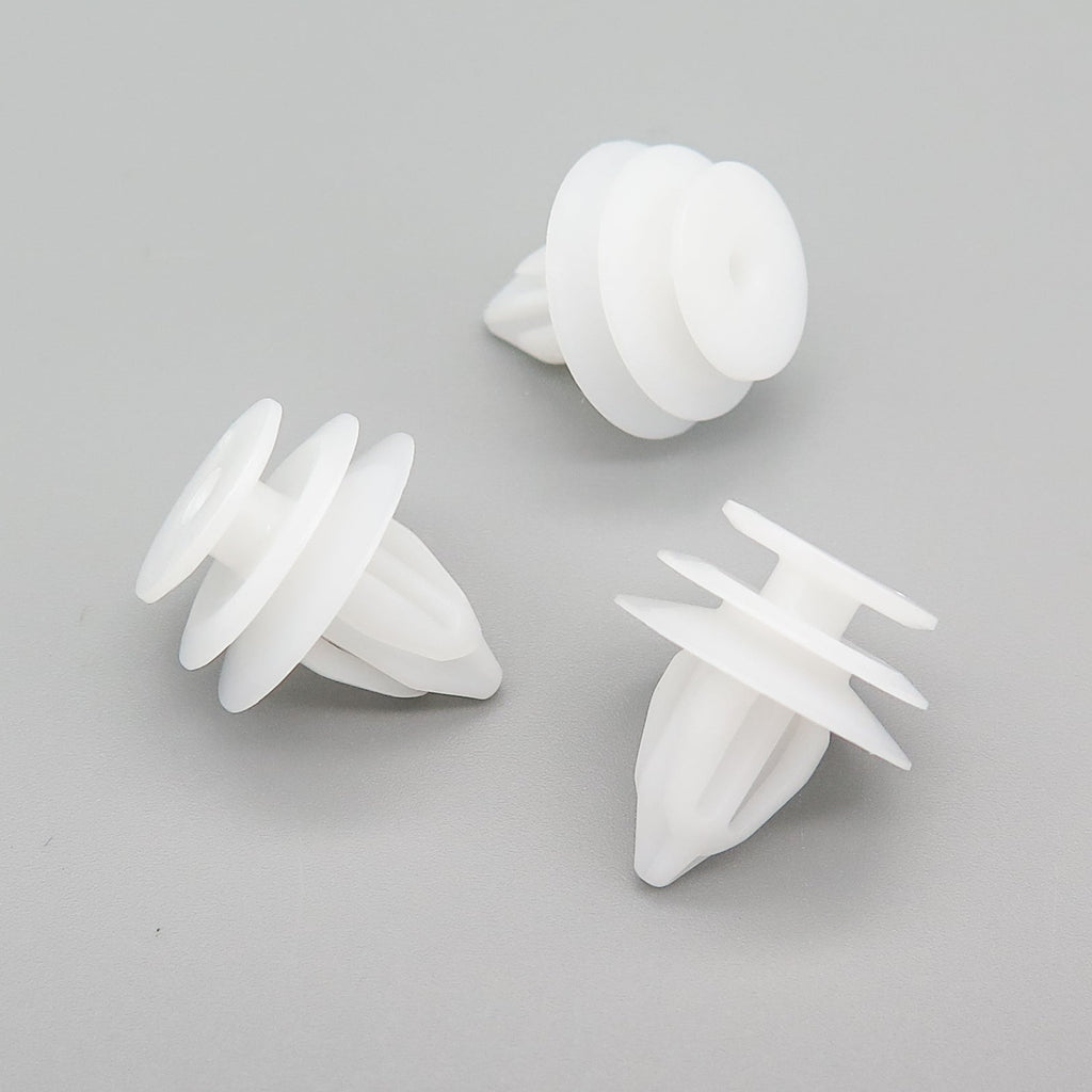 Trim Panel & Moulding Clip, White
