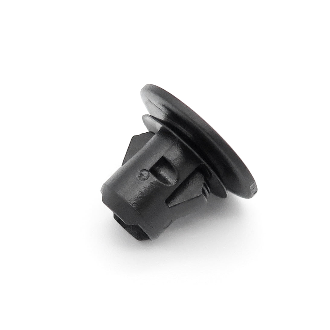 Button Clip, 8mm Hole, Black - image 3