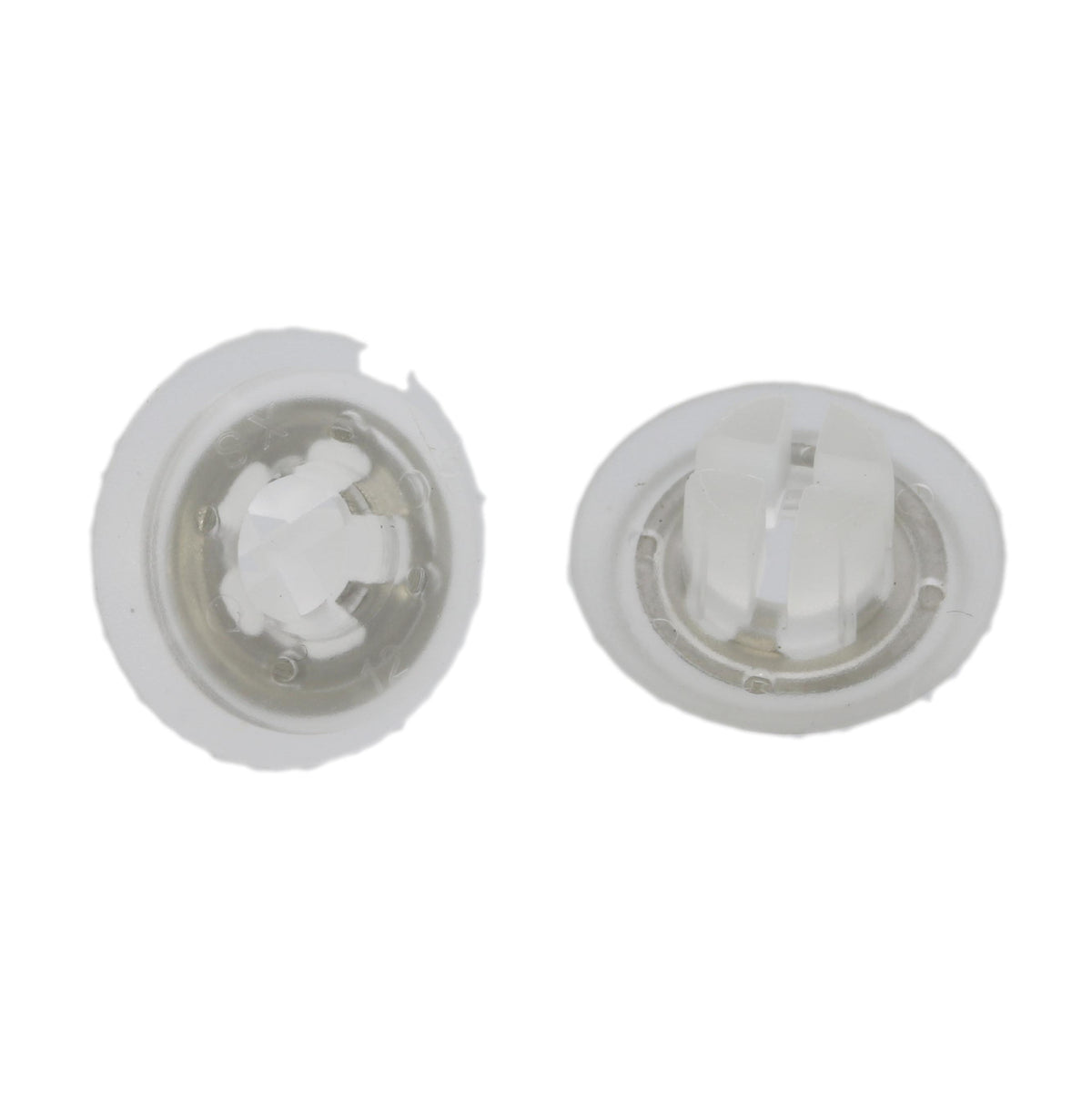 Moulding Positioning & Retaining Clip, Clear with Metal - image 2