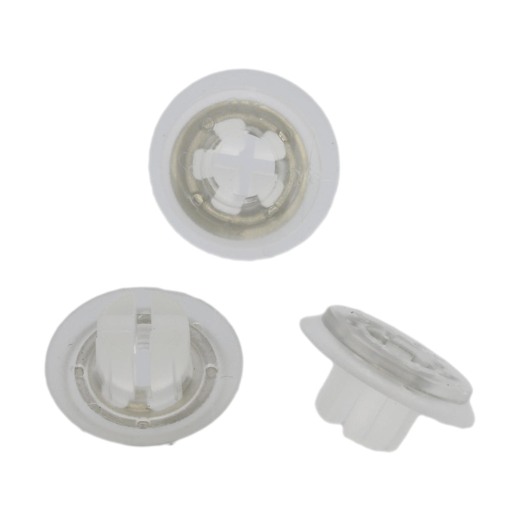 Moulding Positioning & Retaining Clip, Clear with Metal