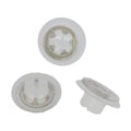 Moulding Positioning & Retaining Clip, Clear with Metal