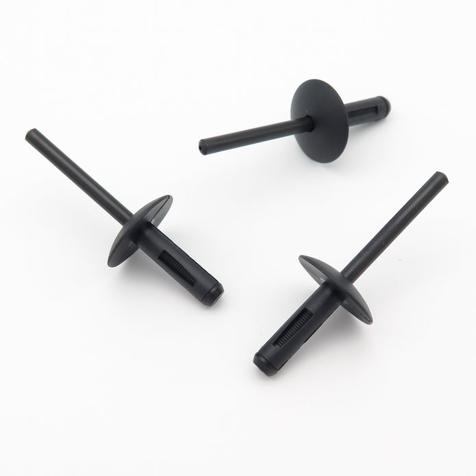 Plastic Blind Rivet, Black
