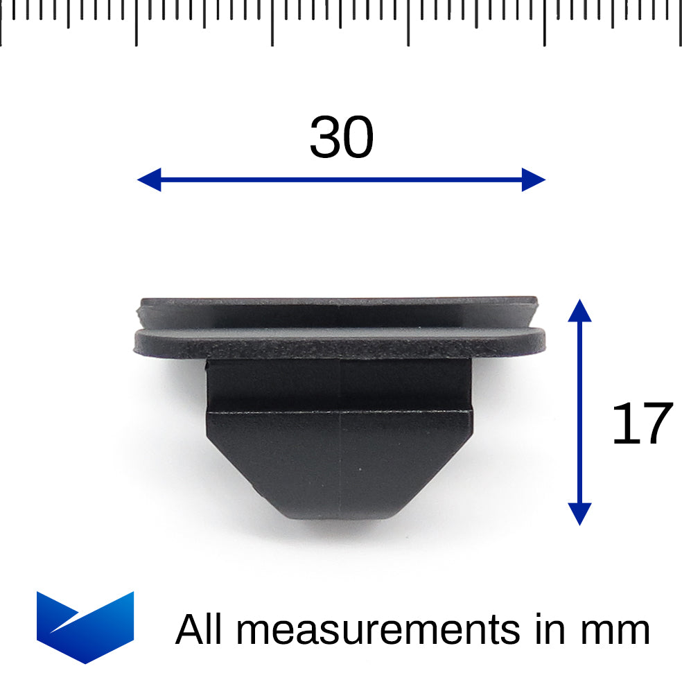 Upholstery Retaining Clip, Black - image 2