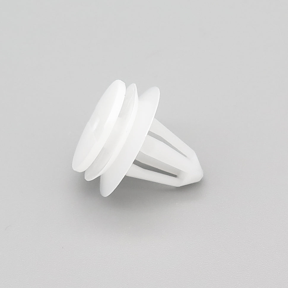 Interior Trim Panel & Moulding Clip, White - image 3