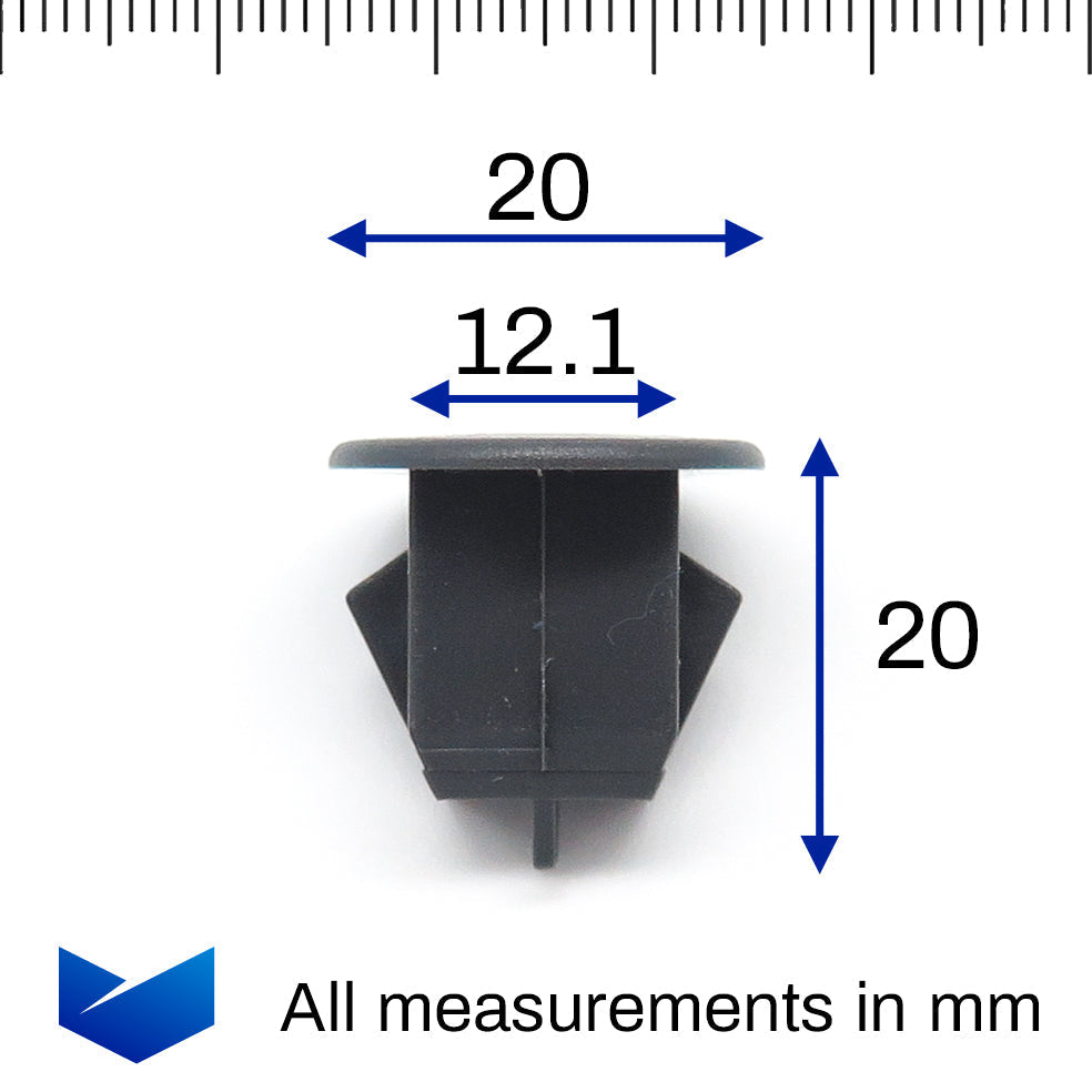 Insert Plug Retainer, Grey - image 2