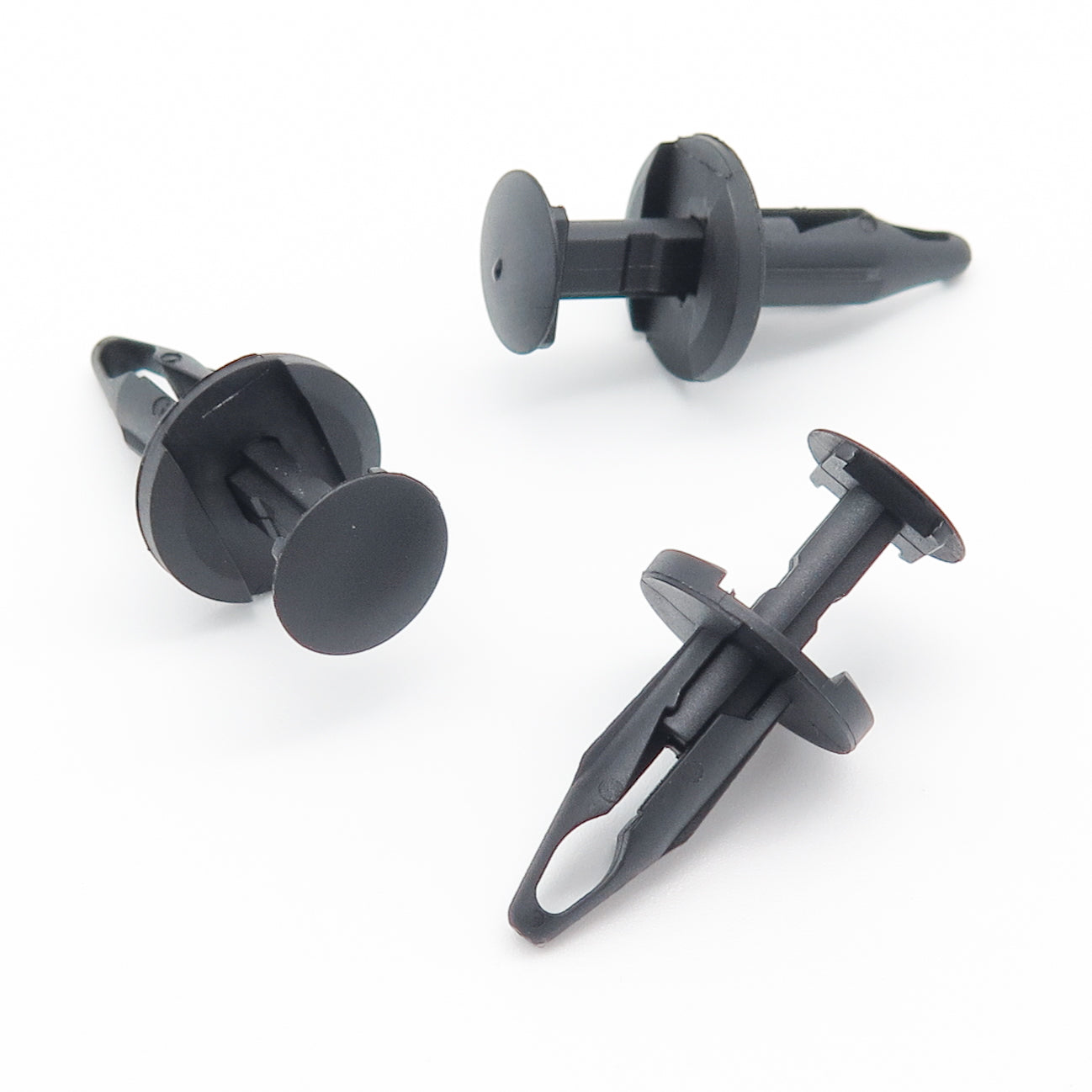Push Fit Rivet, Black, 7mm Hole