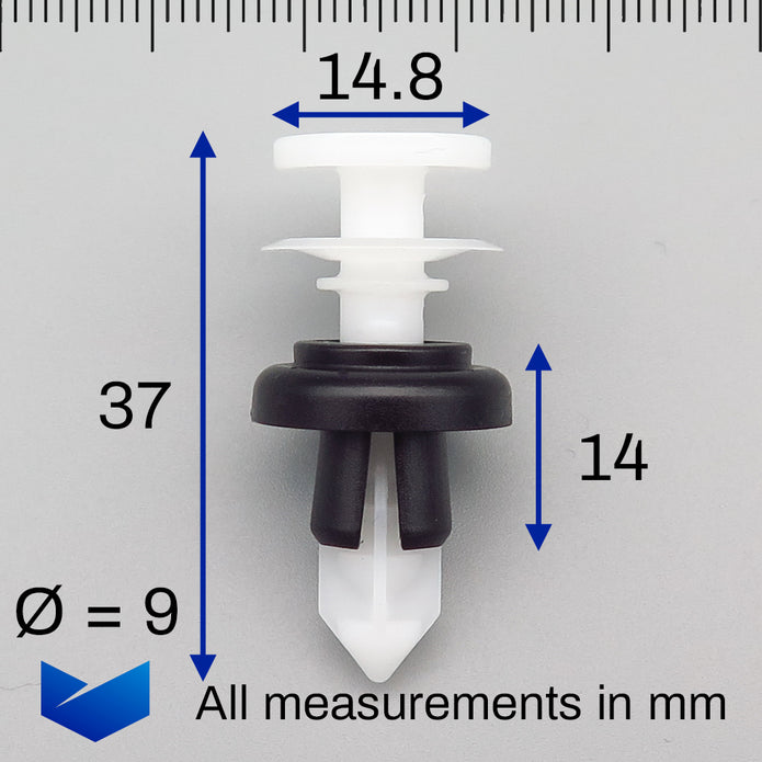Push Fit Interior Trim Clip - image 2