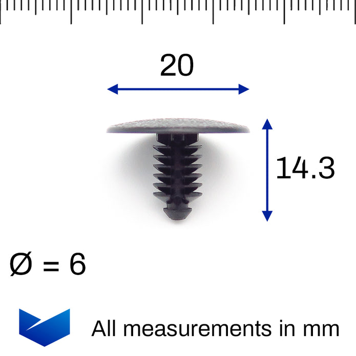 Fir Tree Clip, Black - image 2