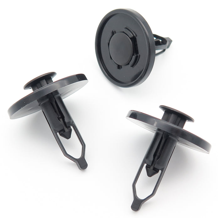 Push Fit Plastic Rivet, Black