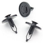 Push Fit Plastic Rivet, Black