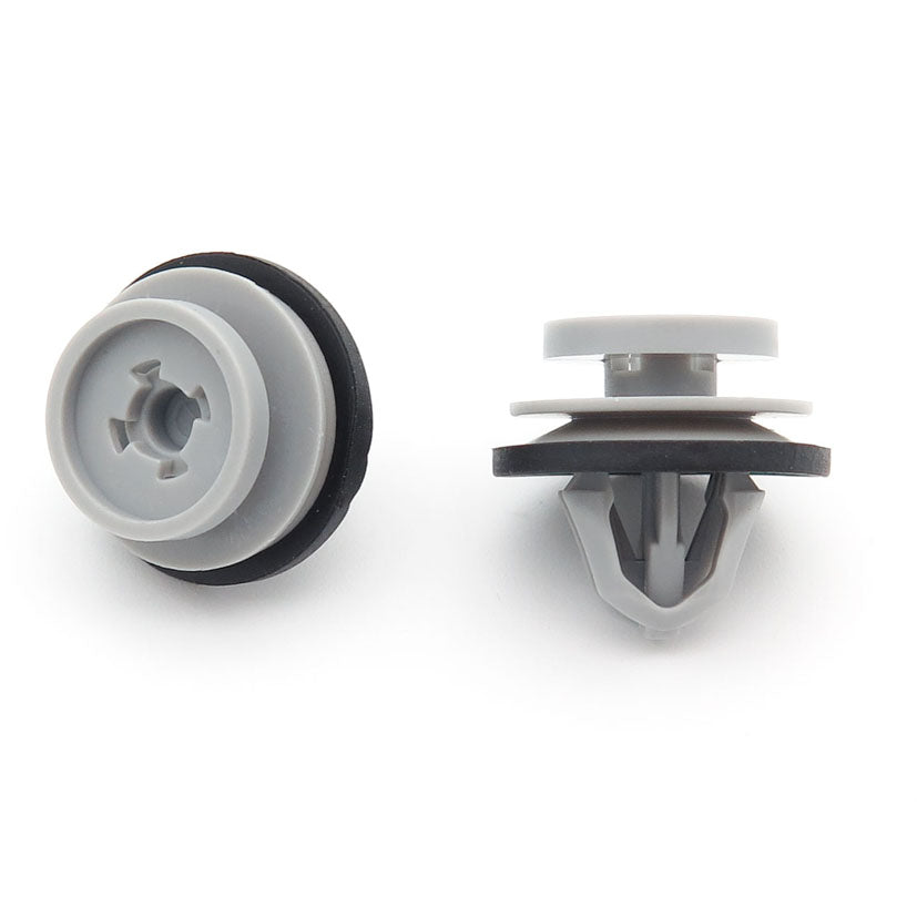 Plastic Trim Panel Clip, Grey - image 3