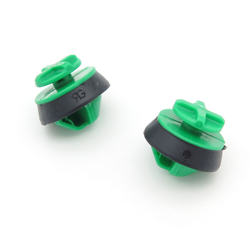 Moulding Clip, Green with Integrated Rubber Seal - image 3
