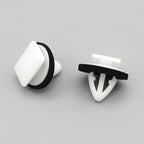Moulding Trim Clip, White with Washer - image 3