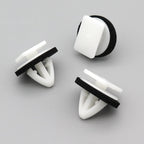 Moulding Trim Clip, White with Washer