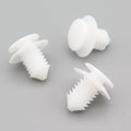 Fir Trim Stem Moulding Clip, White